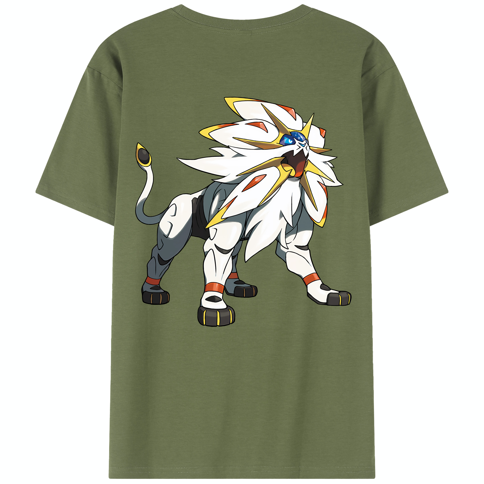 （画像用） ポケットモンスター Pokémon 綿100％半袖Tシャツ（背面プリント）